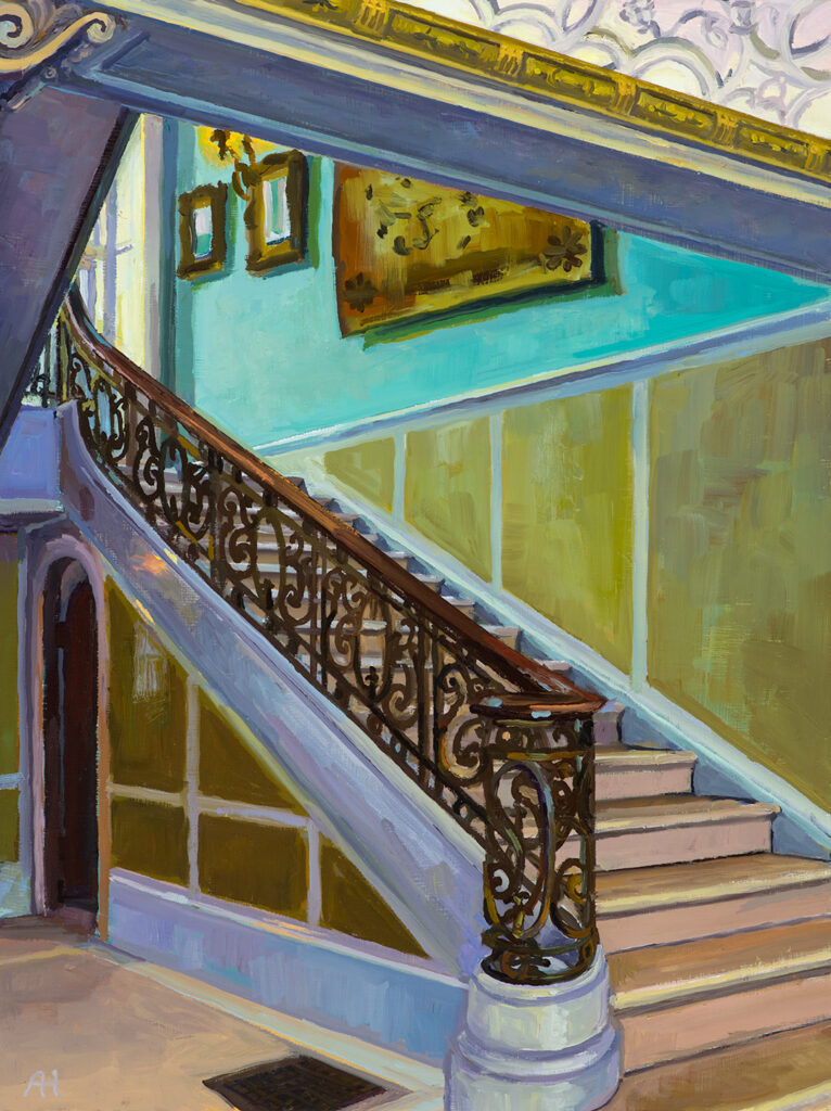 Marble Staircase View 2