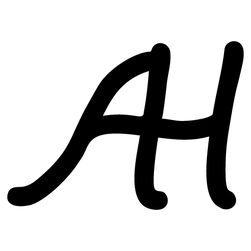 Ariana Huggett logo or chop